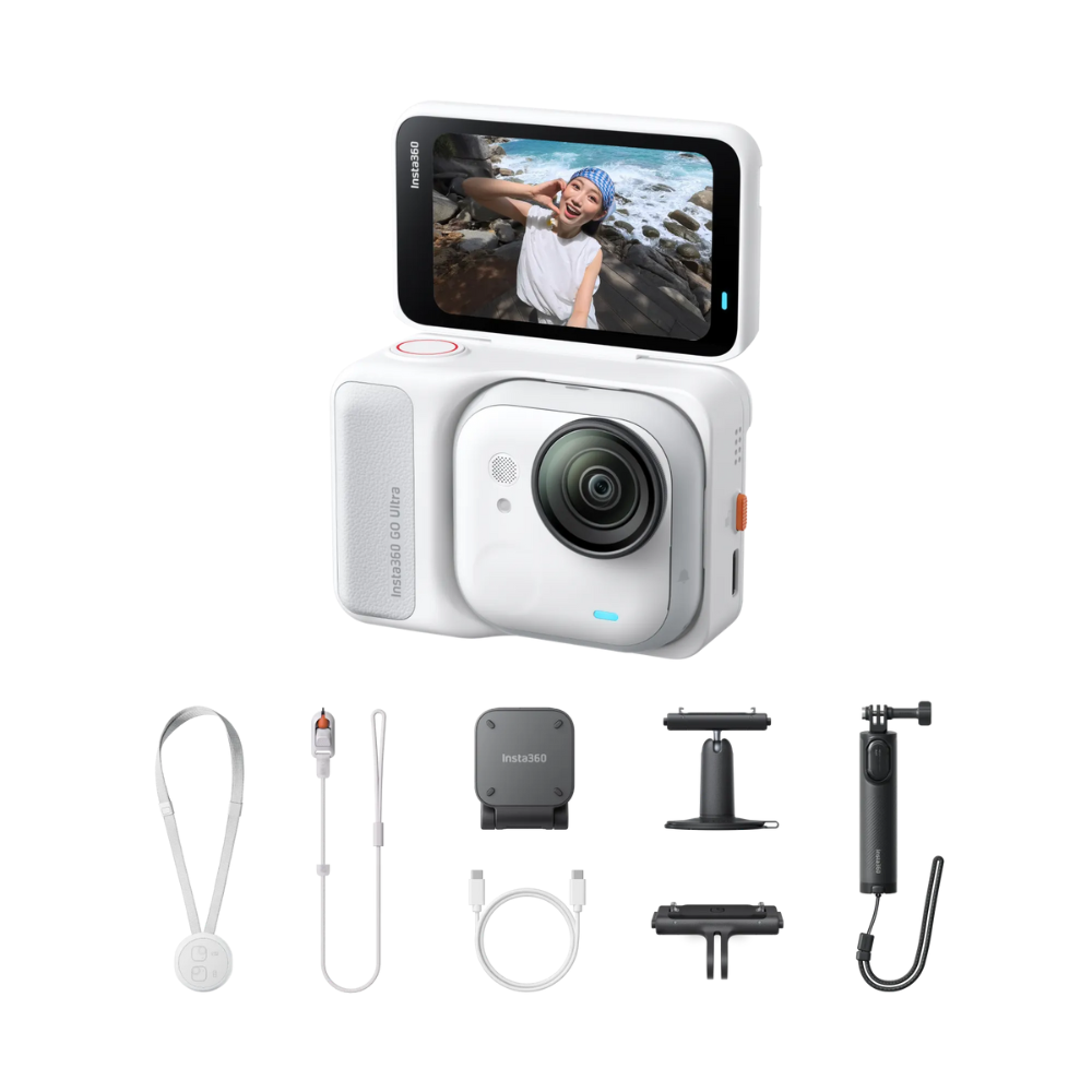 Insta360 GO Ultra Standard/Creator Kit 4K Action Camera IPX8 Max 10m For Vlogging & Sports Use