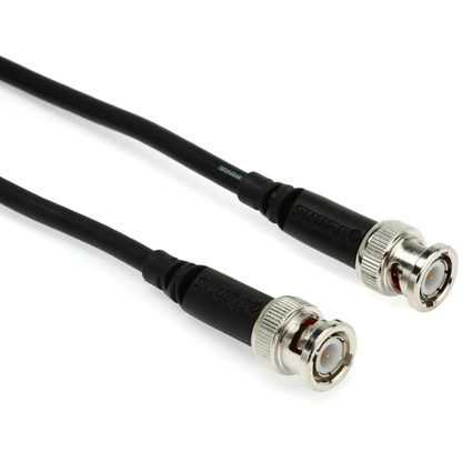 Shure Coaxial BNC Antenna Cable 6 foot / 2 foot for Remote Mount Wireless Receiver Antennas | UA806 / UA802
