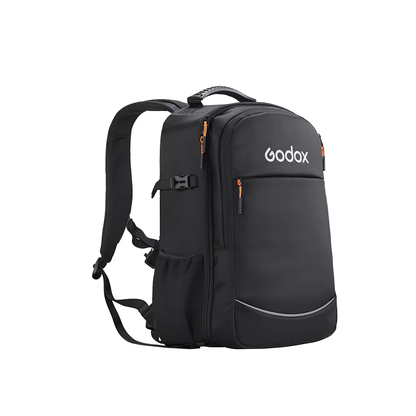 Godox CB20 Travel Strobe Backpack with 5 Interior Lid Pockets and Adjustable Dividers for AD200, AD200Pro, AD300Pro Dual Light Kits and Strobe Accessories