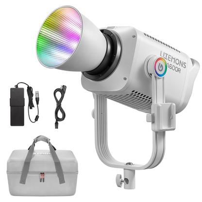 Godox Litemons LA600R / LA600Bi K1 600W RGB / Bi-Color LED Monolight Bowens S Mount with Onboard, DMX. Bluetooth App Control, AC / DC Power, Up to 14 Special Lighting Effects, Max 60m Range for Studio Lighting and Equipment
