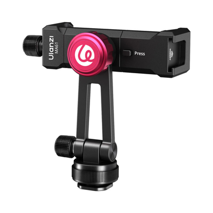 Ulanzi MA61 / MA51 Quick Clip Phone Holder Smartphone Clamp with Locking Cold Shoe Base / UKA QR Quick Release Plate