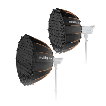 SmallRig FP-90 / FP-60 Quick Setup Folding Parabolic Softbox, Dual Diffuser Cloth | 5395 | 5396