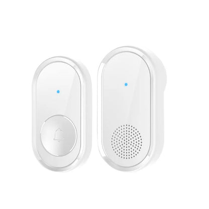 [CLEARANCE] DAYTECH DB32 Smart Wireless Doorbell Plug and Play Water-Resistant 200m Long Range Door Bell Buzzer with Adjustable Volume, 36 Chimes and Tunes for Home Office Indoor and Outdoor Installation (WHITE)