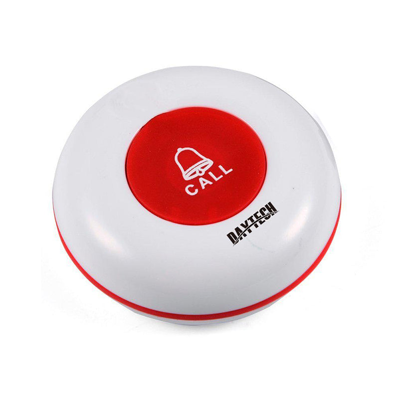 DAYTECH Call Button Restaurant Staff Pager Calling System 300m Long Range Assitance Alarm Beeper for Fast Food, Cafe, Hospital, Clinic, Coffee Shop | E-P4