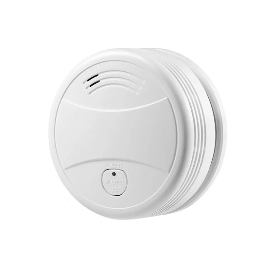 DAYTECH Photoelectric Smart Smoke Detector Fire Preventive Alarm System with Wi-Fi and Tuya App. Control for Home, Office, School, Hotel, Hospital, Restaurant Indoor Establishments | SM10