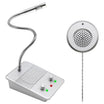 DAYTECH WI09 Two-Way Window Intercom System Glass Barrier PA Speaker a ...