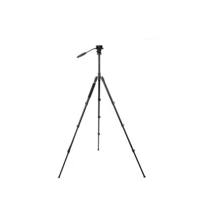 Triopo K2808 4-Section Camera Tripod with HY-350 Fluid Head Mount, 65" Max Height and 8kg Max Payload with Aluminum Construction for Professional Photography and Videography