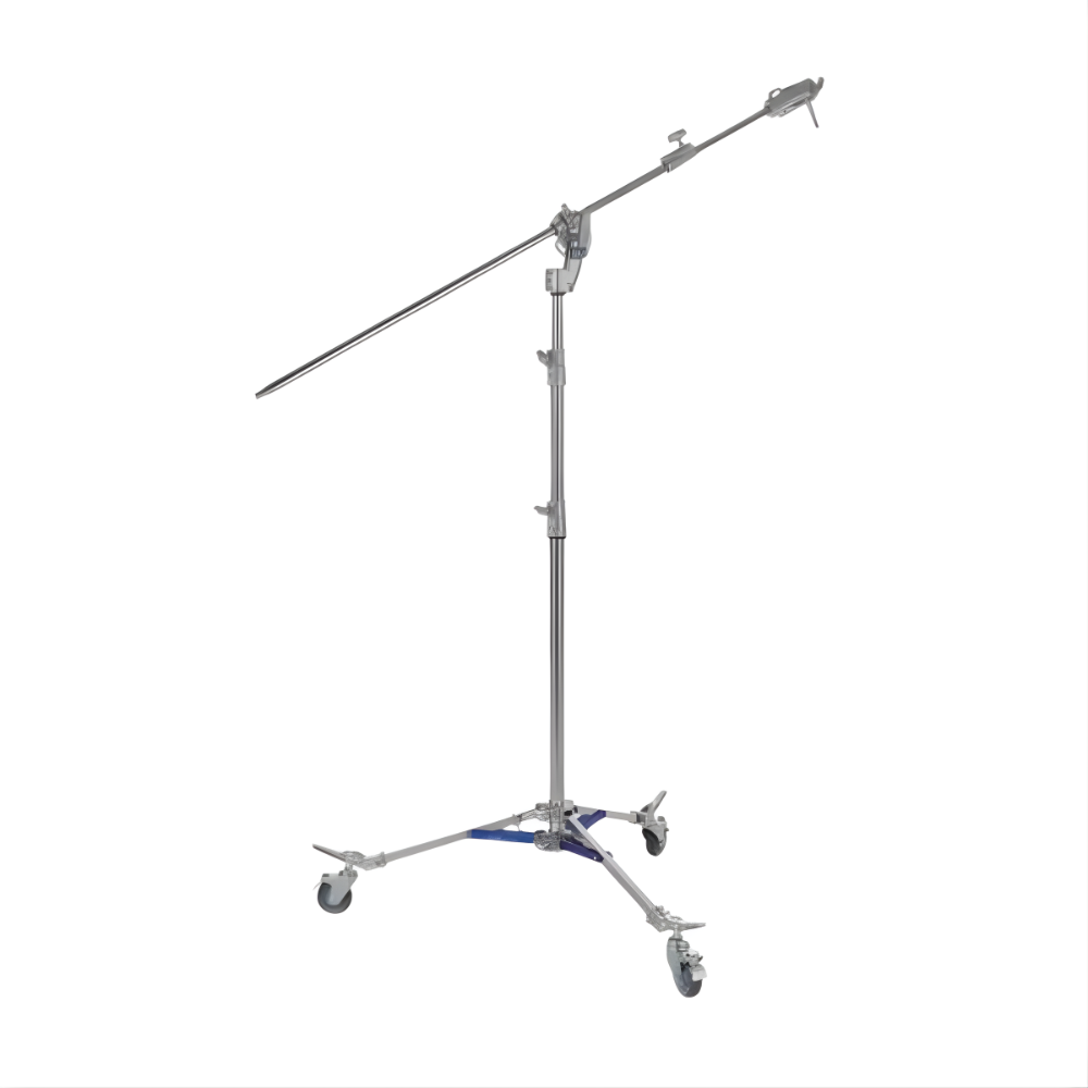 Dearkol Heavy Duty Slanted Arm Boom Arm Light Stand with 10kg Load Capacity