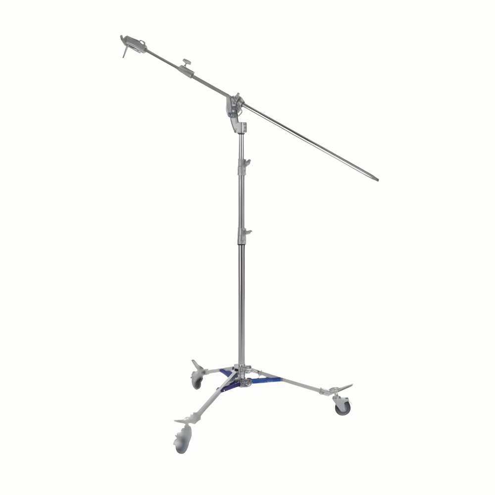 Dearkol Heavy Duty Slanted Arm Boom Arm Light Stand with 10kg Load Capacity