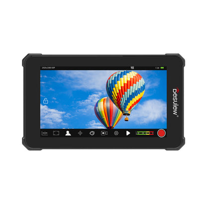 Desview / Bestview V5 5.5" HDR On-Camera Touchscreen Video Monitor with HB 2800nits, 1920 x 1080 Resolution, 4K HDMI and Custom 3D LUTs for DSLR and Mirrorless Cameras