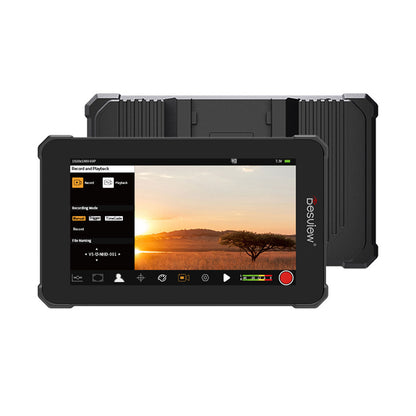 Desview / Bestview V5 5.5" HDR On-Camera Touchscreen Video Monitor with HB 2800nits, 1920 x 1080 Resolution, 4K HDMI and Custom 3D LUTs for DSLR and Mirrorless Cameras