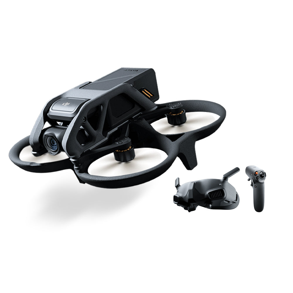 DJI Avata Pro-View Combo FPV Drone with DJI RC Motion 2 Controller Ultra-Wide 4K100p Stabilized Video, Goggles 2 with 1080p FHD, 3 Speed Modes, 6.2-Mile Video Range, Close-Up Filming Indoors/Outdoor