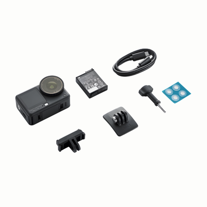 DJI Osmo Action 6 4K Action Camera Standard/Adventure Kit w/ 38MP 1/1.1″ Sensor f/2.0–f/4.0 Aperture