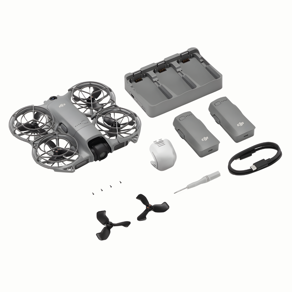 DJI Neo 2 Fly More Combo 4K 60fps Drone, 2-Axis Gimbal, 49GB Internal Storagre, Up to 500m Max Range