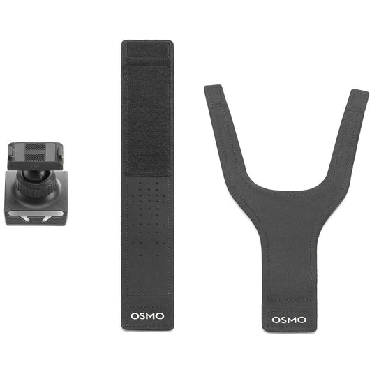 DJI 360° Camera Wrist Strap Mount with Panoramic Ball Head for Action 2, Osmo Action 4 / 3, Surfing, Cycling, Skydiving, Scuba Diving, Swimming, Clift Climbing, POV Shooting - Action Camera Parts & Accessories