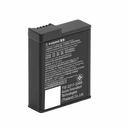 DJI Extreme Battery Plus for Osmo Action 5 Pro / Action 6 / 4 / 3 / Osmo 360 with 1950mAh Capacity