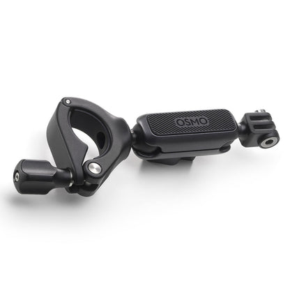 [CLEARANCE] DJI Osmo Action Handlebar Bike Mount for Osmo Action 3, DJI Action 2, Osmo Action with 360 Degree Rotating Mount, Tool-Free Installation, Adjustable Tube Diameter