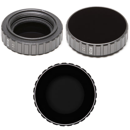 DJI Osmo Action ND Filter Set (3pcs) ND8, ND16, and ND32 Neutral Density Lens Filters with Protective Case for Osmo Action Pro 5 / 4 / 3 Cameras