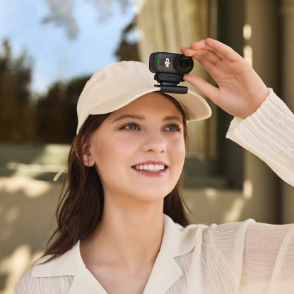 DJI OSMO NANO 128GB 64GB Wearable Action Camera 4K 60fps Video IPX4 Multifunctional Live View Vision Dock 10m Waterproof Wide FOV OsmoAudio 200Mins Extended Battery Life