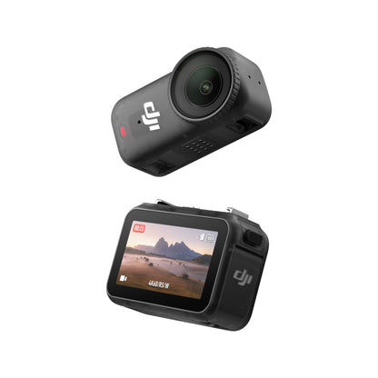 DJI OSMO NANO 128GB 64GB Wearable Action Camera 4K 60fps Video IPX4 Multifunctional Live View Vision Dock 10m Waterproof Wide FOV OsmoAudio 200Mins Extended Battery Life
