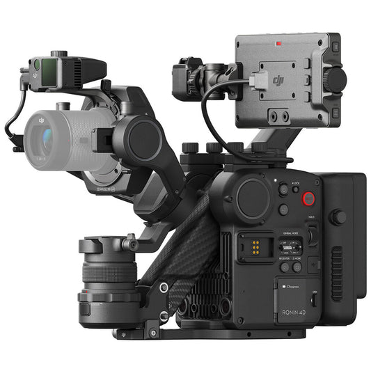 DJI Ronin 4D 8K/75fps UHD Integrated Modular Full-Frame Cinema Gimbal Camera with Cinematic Imaging, 4-Axis Active Stabilization, LiDAR Focusing, Wireless Transmission, Built-In 9-Stop ND Filters, CineCore 3.0, ActiveTrack Pro