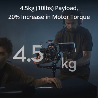 DJI Ronin RS 4 Pro Combo 3-Axis Camera Gimbal Stabilizer w/ Image Transmitter, Focus Pro Motor, LIDAR Focus, 4.5Kg Max Payload, Carbon Fiber Axis Arms 2nd Gen Auto Locks, 13Hr Operating Time & OLED Touchscreen Control for DSLR Mirrorless