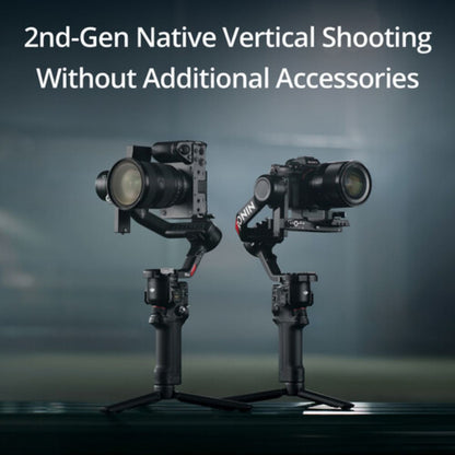 DJI Ronin RS 4 Combo 3-Axis Camera Gimbal Stabilizer w/ Focus Pro Motor, 3Kg Max Payload, BG21 Battery Grip w/ 12hr Operating Time, 2nd Gen Auto Axis Locks & OLED Touchscreen Controls for Canon Nikon Sony Fujifilm Panasonic DSLR Mirrorless