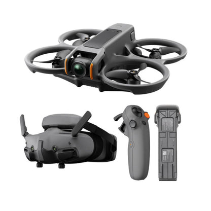 DJI AVATA 2 Fly More Combo (Single / Three Battery) 4K 60fps 46GB FPV Immersive Drone with 23 Minutes Max Flight Time, DJI O4 13Km Max Video Transmission, Easy ACRO, RTH, Turtle Mode and RockSteady / HorizonSteady Stabilization