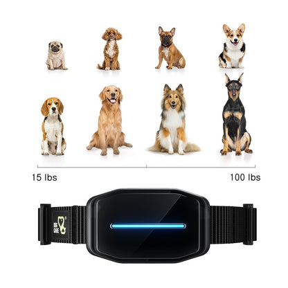 [CLEARANCE] Dog Care AB01 Automatic Smart Bark Collar Controller with 5 Levels Adjustable Bark Sensitivity, Dual Anti-Bark Modes, LED Indicator and Intelligent Noise Filtering (Black)