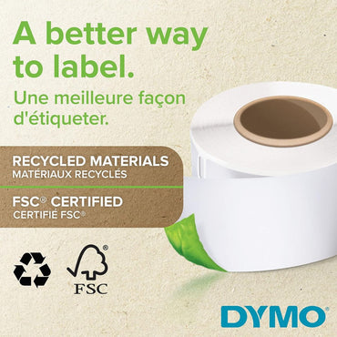 DYMO (220pcs) 12x50mm Suspension File Label Sticker for Dymo Labelwriter 300, 400, 4XL, and 450 Series Thermal Printers