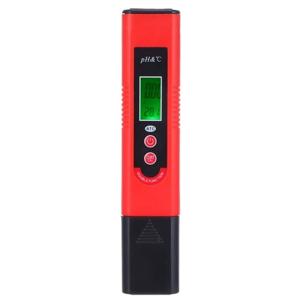 EagleTech Portable Digital PH Meter Tester Pen 0.0-14.0 PH for Water Drink Food Lab Aquarium PH Monitor with ATC