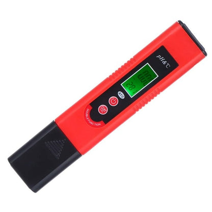 EagleTech Portable Digital PH Meter Tester Pen 0.0-14.0 PH for Water Drink Food Lab Aquarium PH Monitor with ATC