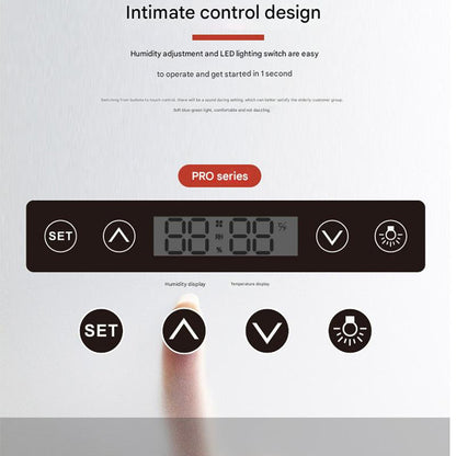 Eirmai 50L Electronic Digital Dry Cabinet Dehumidifying Box with Automatic AI Smart Control - 50 Liters (MRD-55PRO)