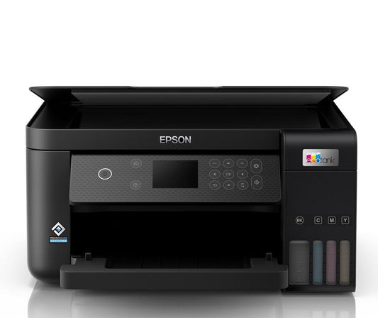 Epson EcoTank L6260 A4 Colored Wi-Fi Duplex All-in-One Ink Tank Borderless Printer with Print, Scan, Copy Function, Auto-Duplex Printing, Ethernet & Wi-Fi Direct, Spill-free Refilling, Epson Smart Panel, and Epson Heat-Free Technology