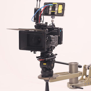Falcam F50 Long / Square QR Quick Release Base and Plate Kit Set with Click Locks, Heavy Duty Aluminum Alloy, Max 50Kg Payload, 50N-M Tortiol Strength, Manfrotto 501-Style Plate Compatible, 1/4"-20 3/8"-16 Threaded Holes, Non Slip Pads | JG Superstore