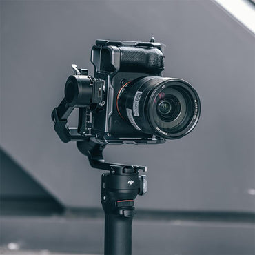 Falcam F38 QR Quick Release Plate and Base Mount Kit Set F50 Fitting for DJI Ronin RS4 RS4 PRO | RS3 RS3 PRO | RS2 RSC2 Handheld Gimbal Stabilizer Series with Anti Deflection Baffle, Non Slip Pads and Manfrotto Compatible