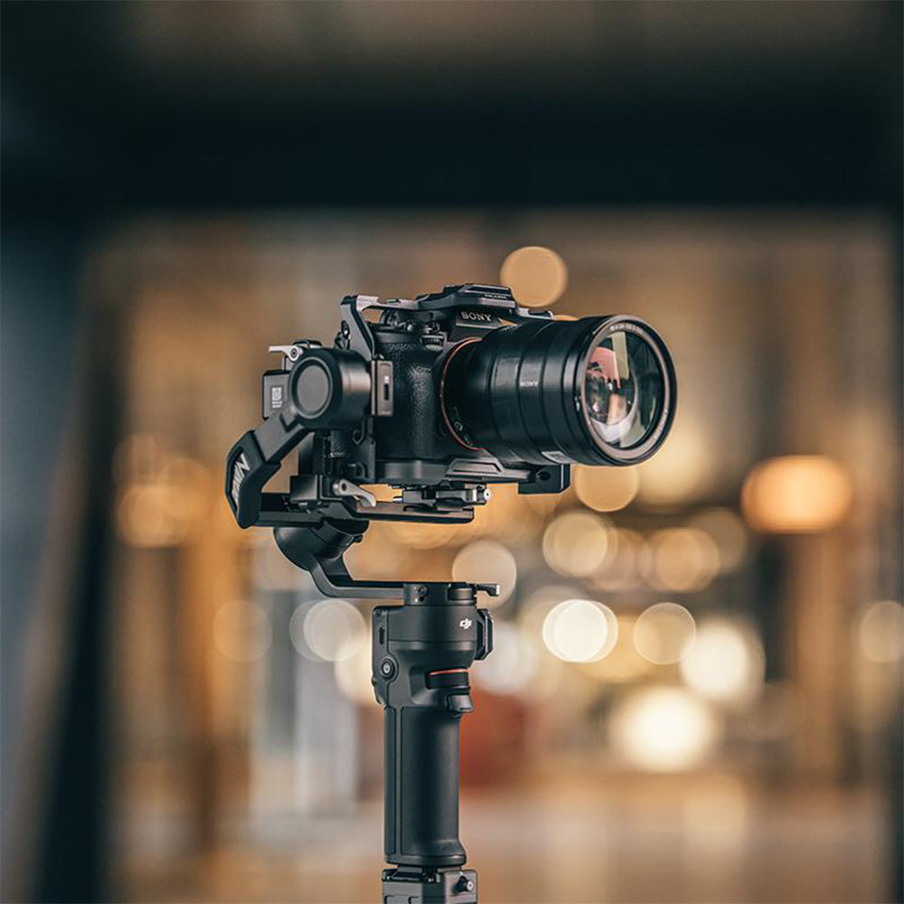 Falcam F38 QR Quick Release Plate and Base Mount Kit Set F50 Fitting for DJI Ronin RS4 RS4 PRO | RS3 RS3 PRO | RS2 RSC2 Handheld Gimbal Stabilizer Series with Anti Deflection Baffle, Non Slip Pads and Manfrotto Compatible