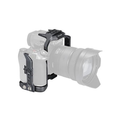 Falcam Quick Release Camera Cage Aluminum Alloy for Panasonic Lumix S5 II | S5 IIX Mirrorless Camera w/ 1/4""-20 Anti Twist Threaded Holes, Cold Shoe Mount, TO Rail, F22 F38 F50 QR Interface Mounts, Detachable Side Plate | C00B3401