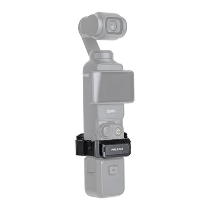 Falcam F22 QR Quick Release Expansion Frame with 2-Prong & Cold Shoe Mount for DJI Osmo Pocket 3, 1/4-20" Theaded Hole, Aluminum Alloy | C00B4109