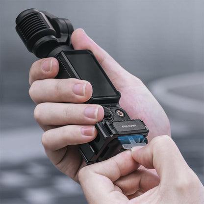 Falcam F22 QR Quick Release Expansion Frame with 2-Prong & Cold Shoe Mount for DJI Osmo Pocket 3, 1/4-20" Theaded Hole, Aluminum Alloy | C00B4109