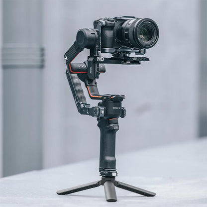 Falcam TreeRoot Quick Open Portable Desktop Tripod with 5kg Maximum Load Capacity & Grip Handle Convertible for DSLR, SLR, Mirrorless, Action Cameras, Smartphones, Monitors, Fill Lights | T00A4103