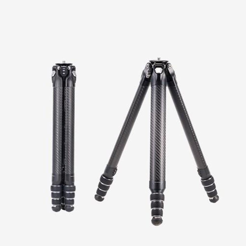 Falcam TreeRoot Carbon Fiber Fast Locking System Travel Tripod with 320P Inverted Ball Head & QR Quick Release Center Column, 20kg Maximum Load Capacity & 1.52m Height, Multifunctiol Hook for DSLR, SLR, Mirrorless Cameras | T00A4301 T00A4302 F38B4303