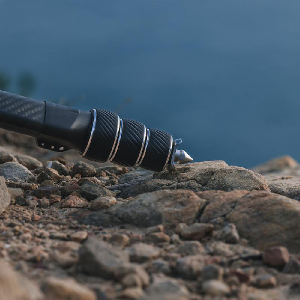Falcam TreeRoot Carbon Fiber Fast Locking System Travel Tripod with 320P Inverted Ball Head & QR Quick Release Center Column, 20kg Maximum Load Capacity & 1.52m Height, Multifunctiol Hook for DSLR, SLR, Mirrorless Cameras | T00A4301 T00A4302 F38B4303