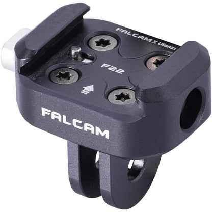 Falcam F22 Action/Panoramic Series GoPro / DJI / Insta360 Action Camera QR Quick Release Plate and Base Kit Accessories with Multi Interfaced Mounts for Vlog Vlogging Video Shoots