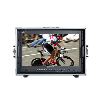 Feelworld SEETEC Full HD 21.5" Broadcast Carry-On IPS Wide View LCD Monitor 1920×1080 with Multiple Shooting and Panel Button Function, Color Calibration, 3G/HD/SD-SDI, 4K HDMI, Audio, Video, DVI Input for Film & Broadcasting | P215-9HSD-192-CO