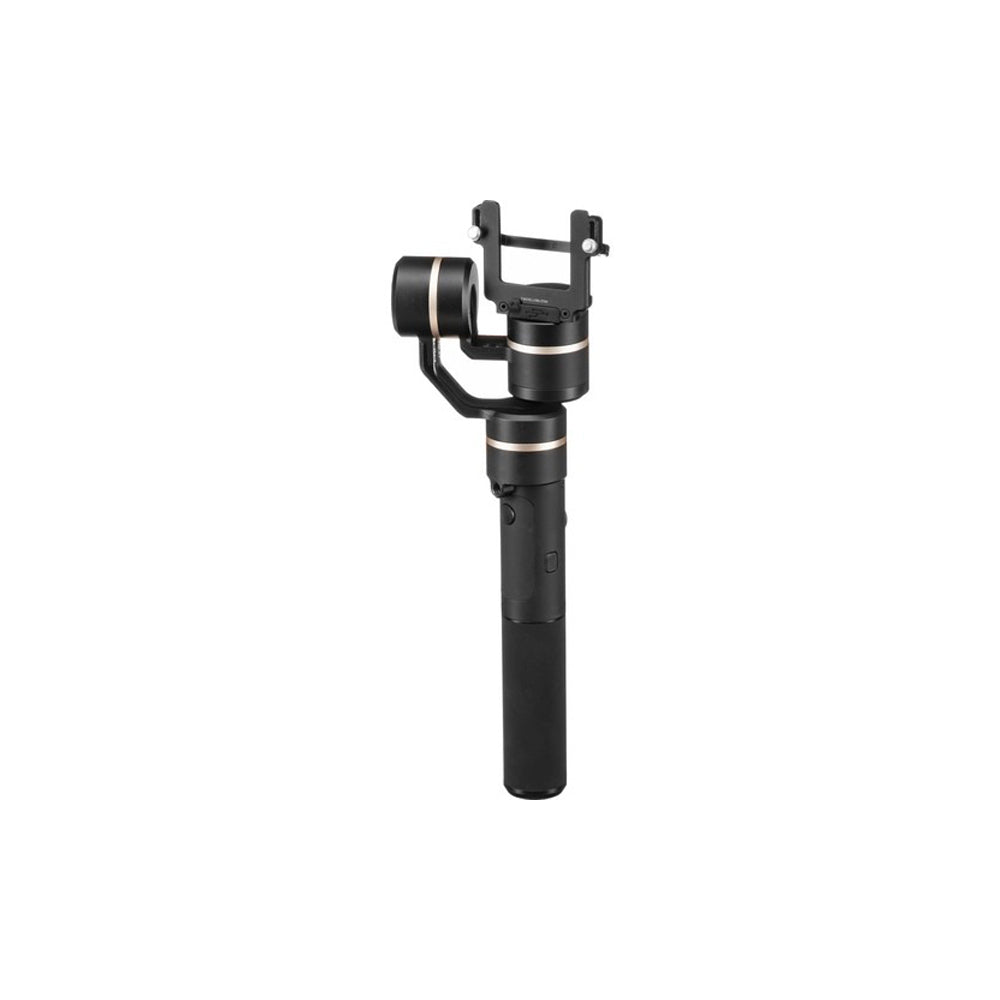 FeiyuTech G5 Splashproof 3-Axis Action Camera Gimbal Stabilizer with Adjustable Clamp Camera Mount, 8-Hours of Battery Life, 360° Pan & 245° Tilt Angle for GoPro Hero, DJI Osmo Action, Ant4K, AEE, Garmin VIRB, or Similar Size Cameras