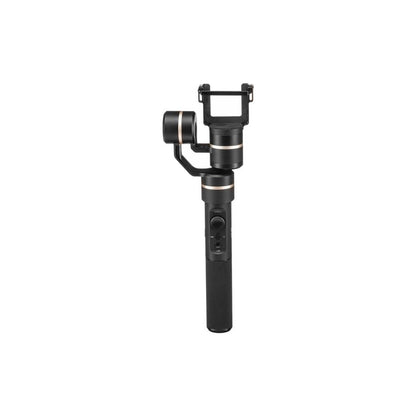 [CLEARANCE] FeiyuTech G5 Splashproof 3-Axis Action Camera Gimbal Stabilizer with Adjustable Clamp Camera Mount, 8-Hours of Battery Life, 360° Pan & 245° Tilt Angle for GoPro Hero, DJI Osmo Action, Ant4K, AEE, Garmin VIRB, or Similar Size Cameras