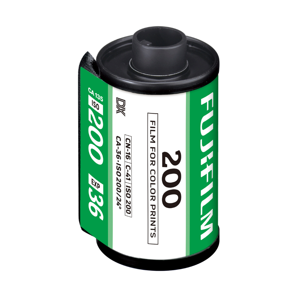 Fujifilm C200 / C400 35mm Color Negative Film Roll with 36 Exposures Shot for Point & Shoot Photography