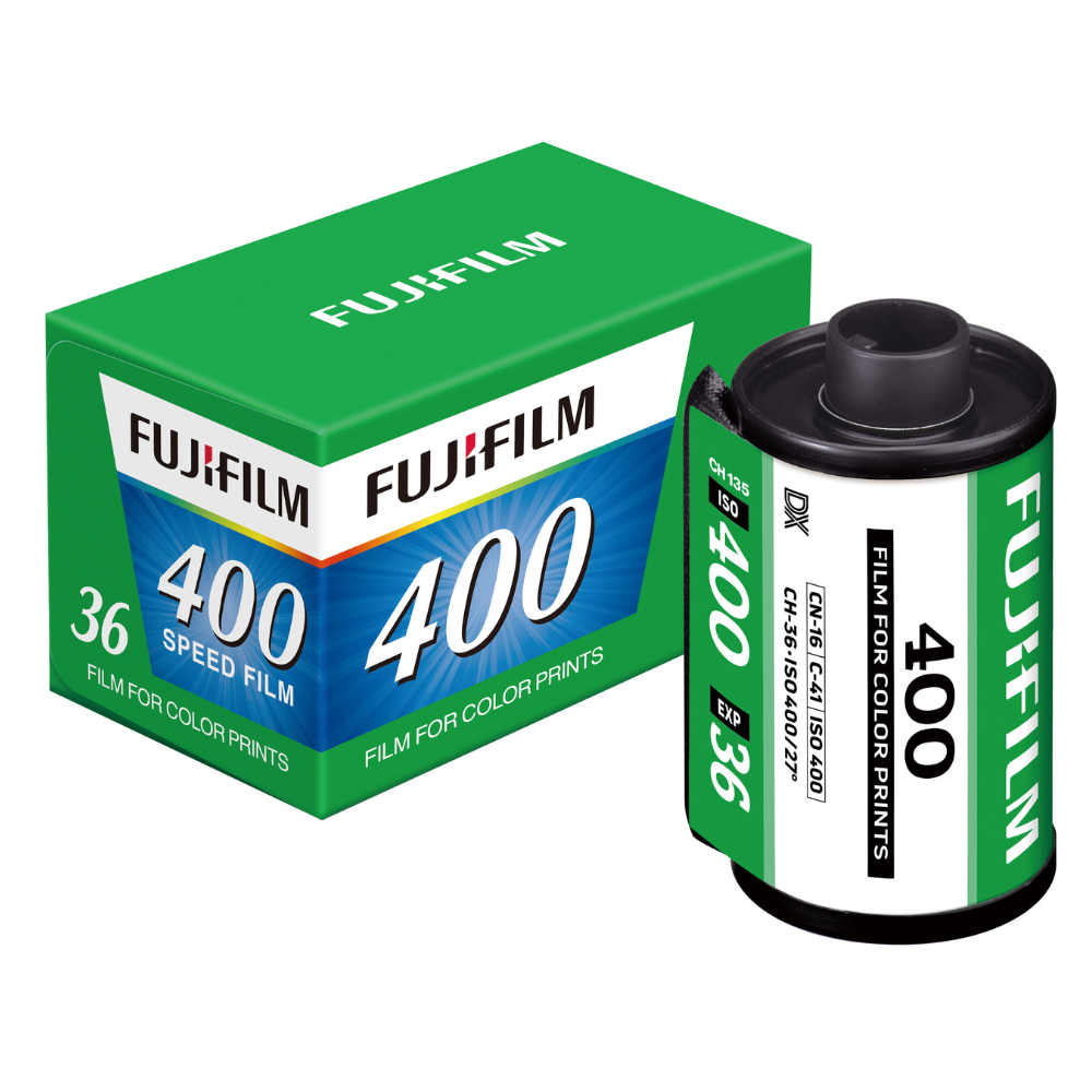 Fujifilm C200 / C400 35mm Color Negative Film Roll with 36 Exposures Shot for Point & Shoot Photography