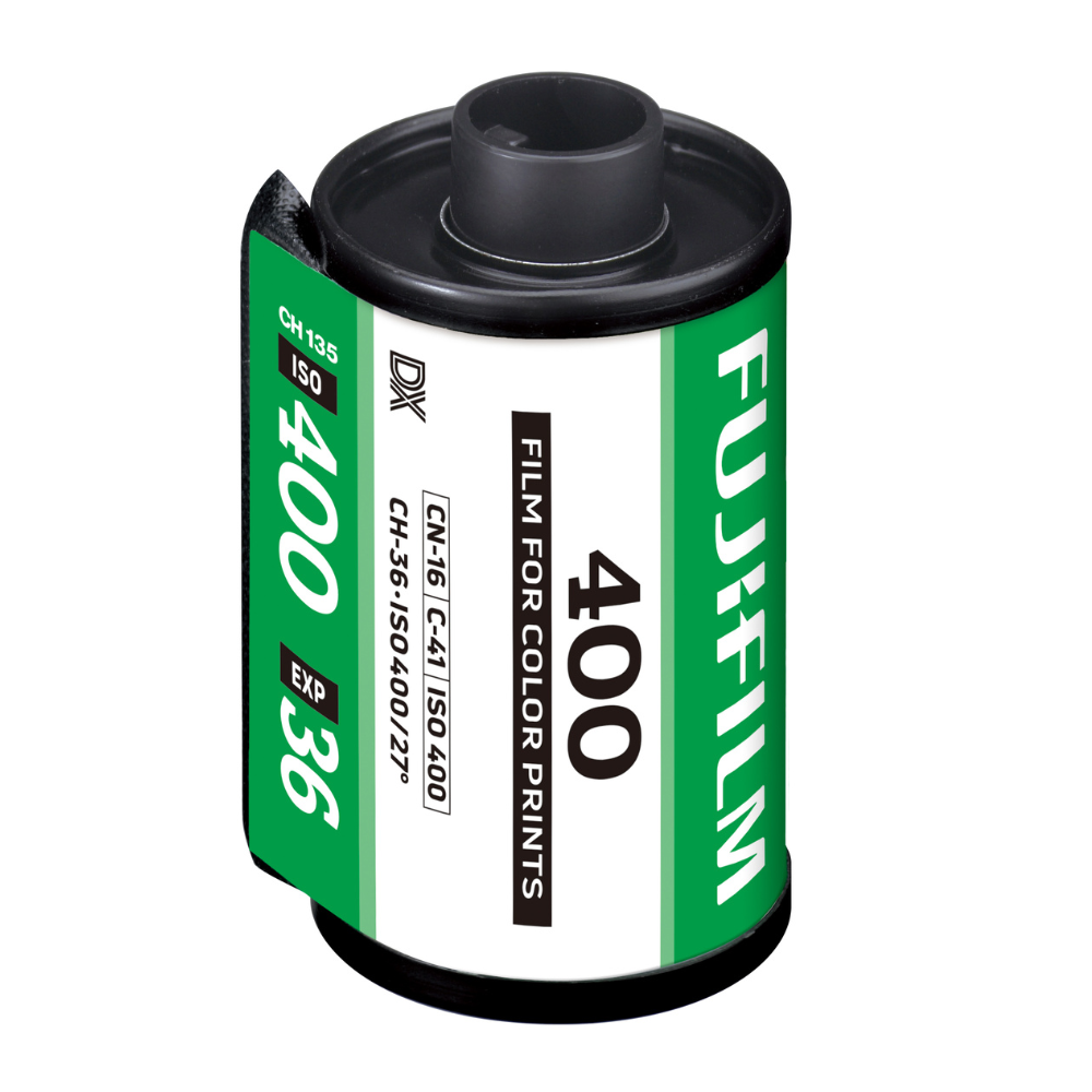 Fujifilm C200 C400 35mm Color Negative Film Roll with 36 Exposures Shot for Point Shoot Photography